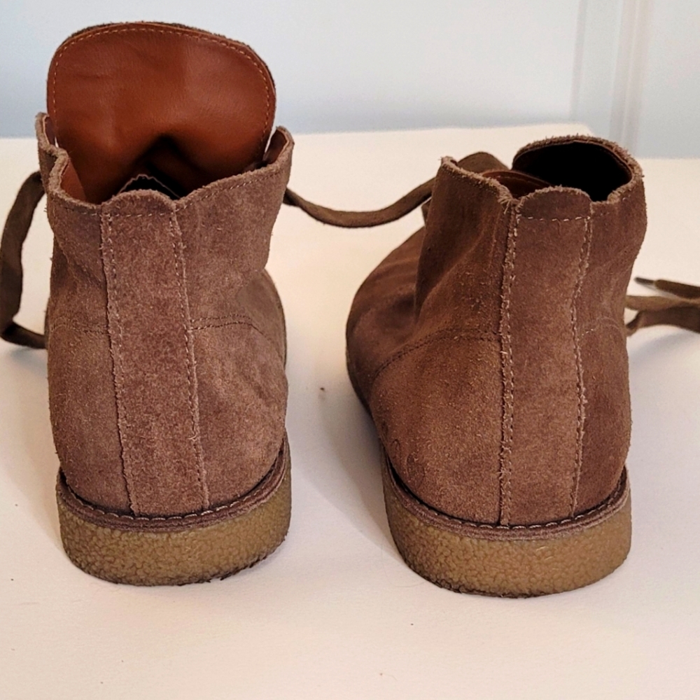 Lucky Brand Boots size 10 suede - Picture 2 of 8